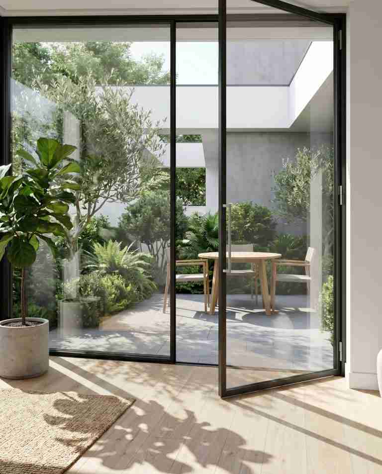 Hinged GLASS Doors