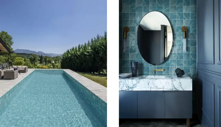 Tile thickness comparison for 150x150 and 300x600 tile formats